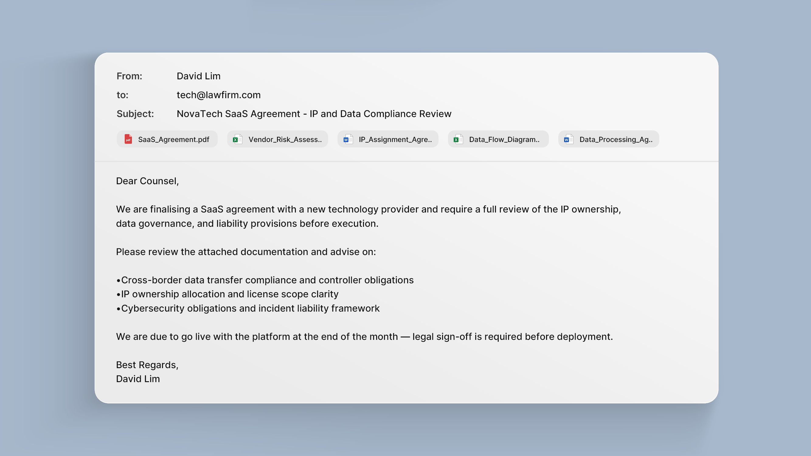 Technology Agreement Analysis