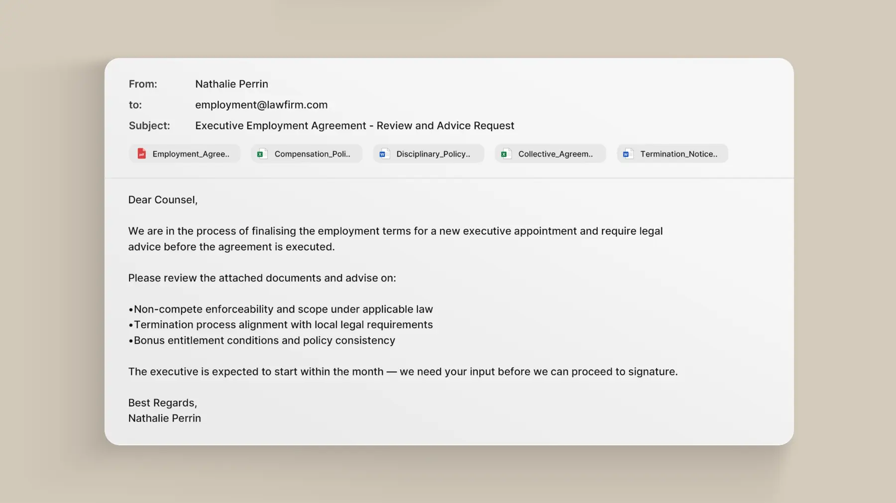 HR Advisory Support