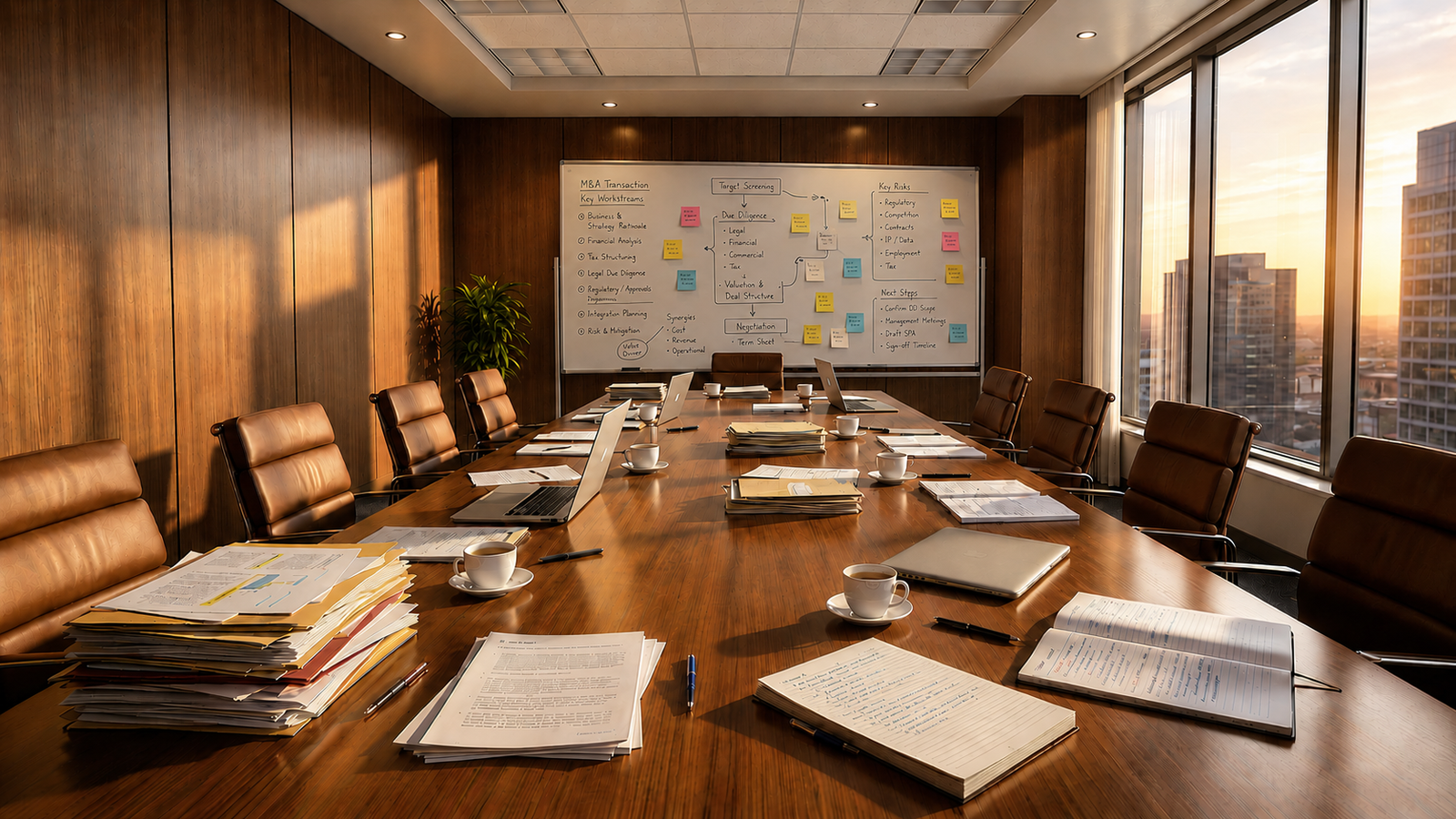 Strategic legal advice workflow